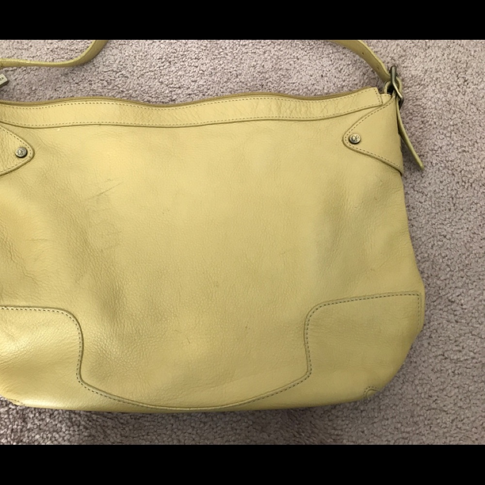 Donald J Pliner Large Leather Tote Handbag